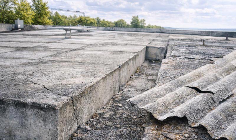 Beton, eternit i dachy płaskie
