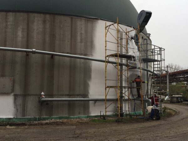    Aplikacja powłoki termoizolacyjnej
